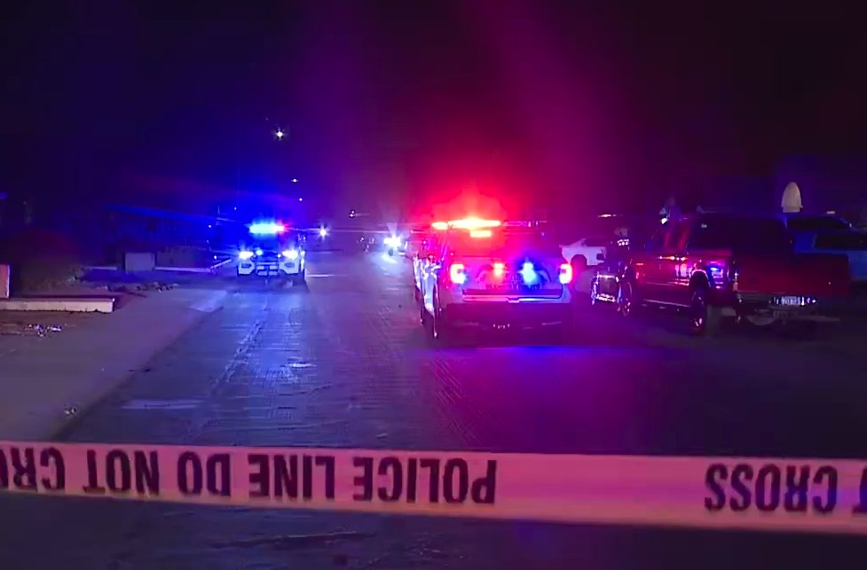Police say three people were shot early this morning in a Glendale neighborhood, and the suspect is on the run