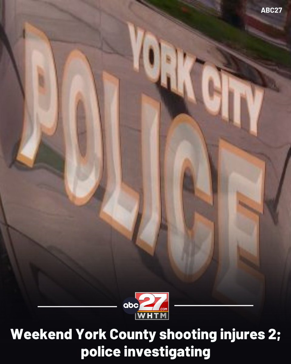 Police are investigating after two men were shot over the weekend