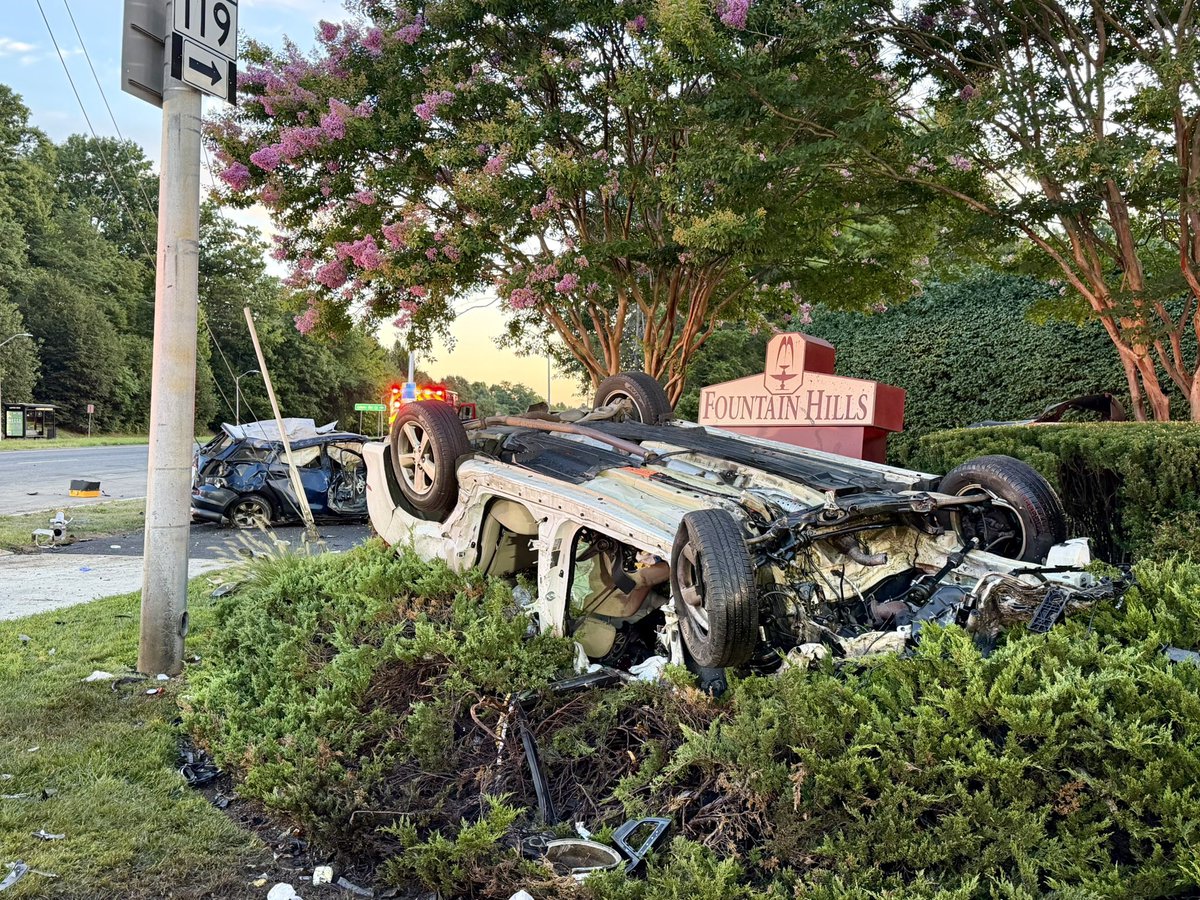 A man is dead after the juvenile driver of a stolen car full of seven kids crashed into him in Montgomery County, Maryland Montgomery County Police and Fire & Rescue were called out at around 5:30am to Great Seneca Highway and Clopper Road in Germantown for a crash with fire