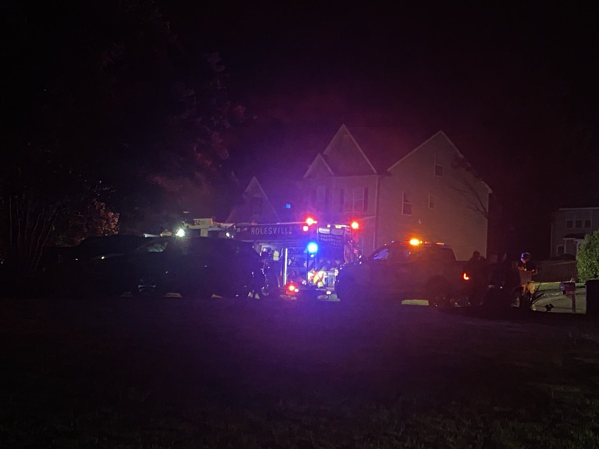 A home near Rolesville sustained significant damage after a large fire early Wednesday morning