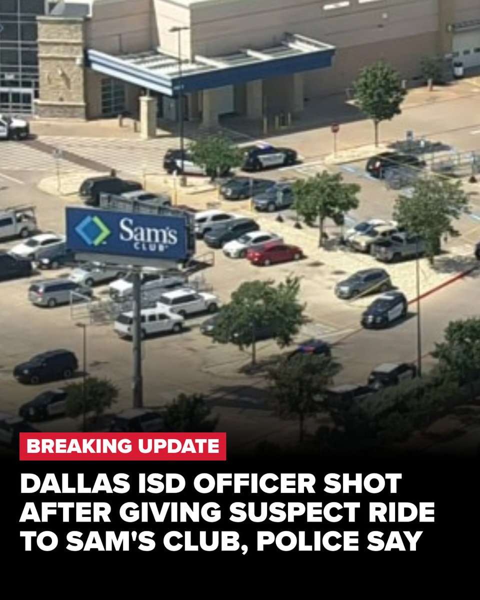 The Dallas ISD police officer was shot by a person he was trying to help, officials say, and taken to a nearby hospital