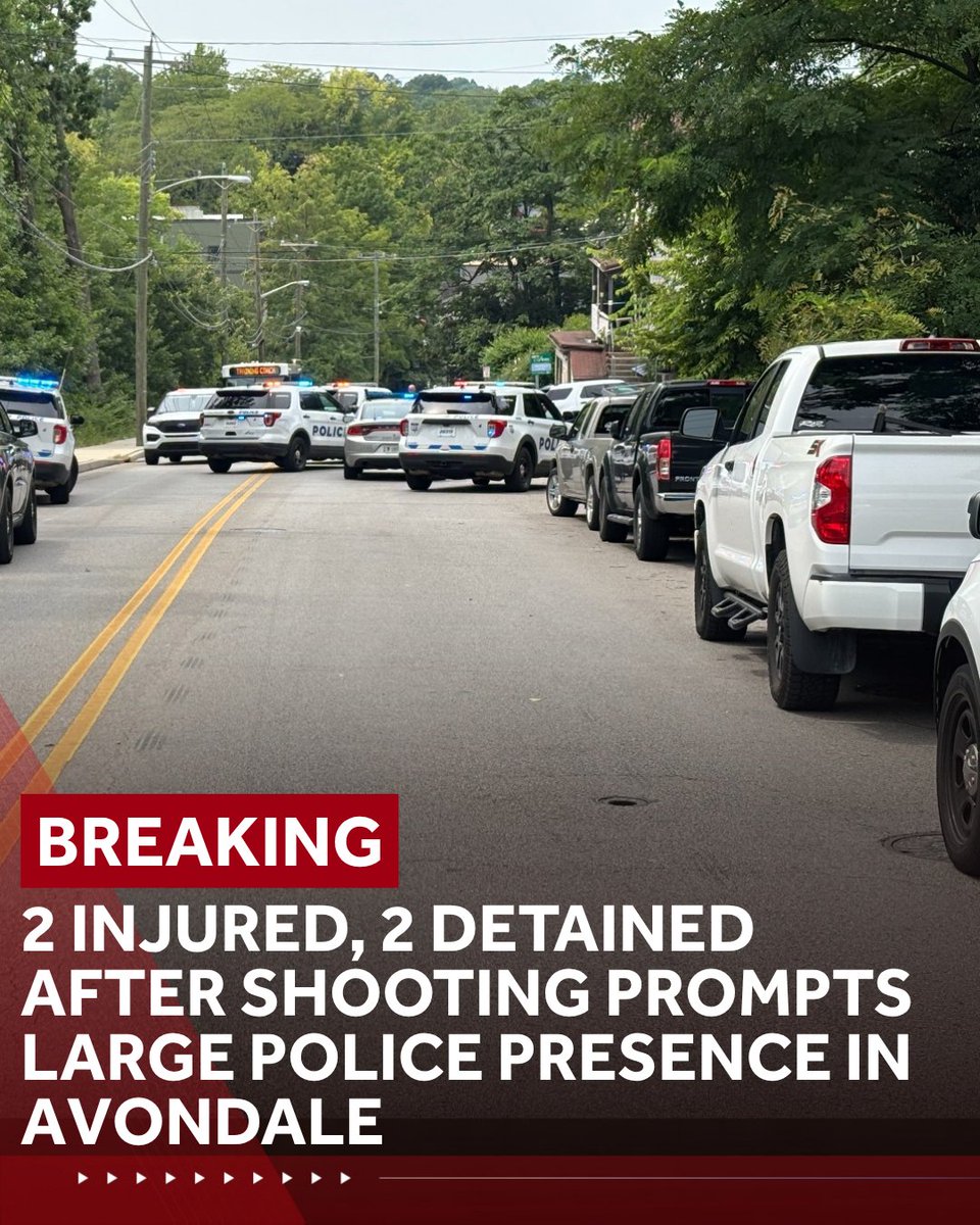 At least two people are injured after a shooting prompted a large police presence in Avondale