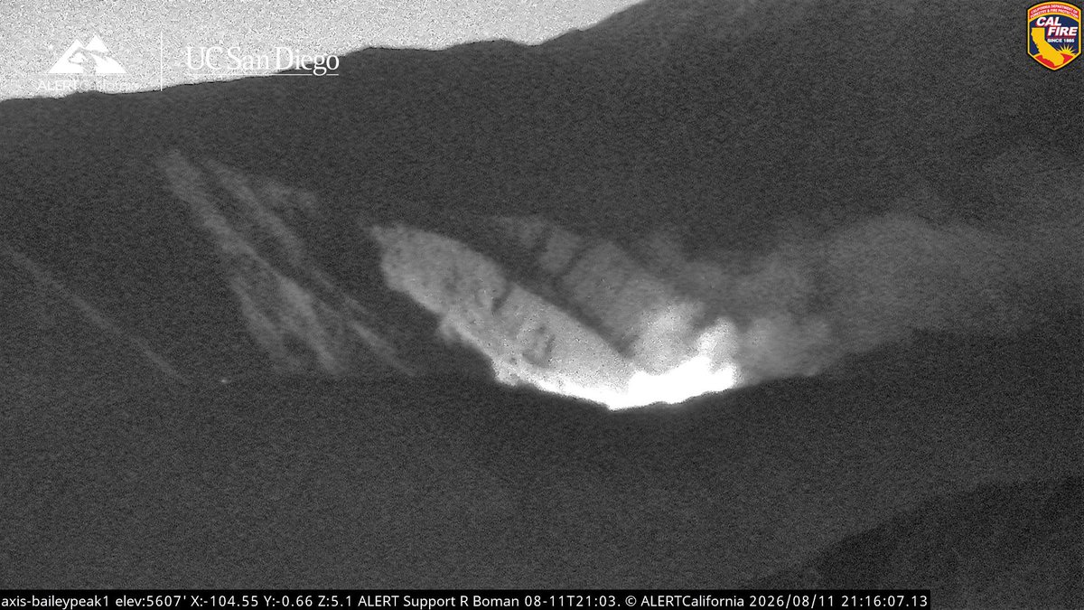 NorthFire The Fire is 5 acres, activity has begun to slow after reaching the ridge top, still potential for 25 acres. Still Requesting Night Flying Helicopters due to accessibility issues for ground resources.