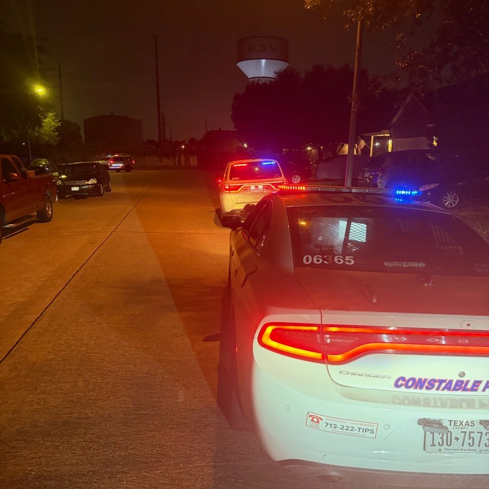 Deputy Constables remain on scene at 20900 Noelle Ct. investigating the reported stabbing. Two individuals have been transported to a local hospital with non-life-threatening injuries. The investigation remains ongoing