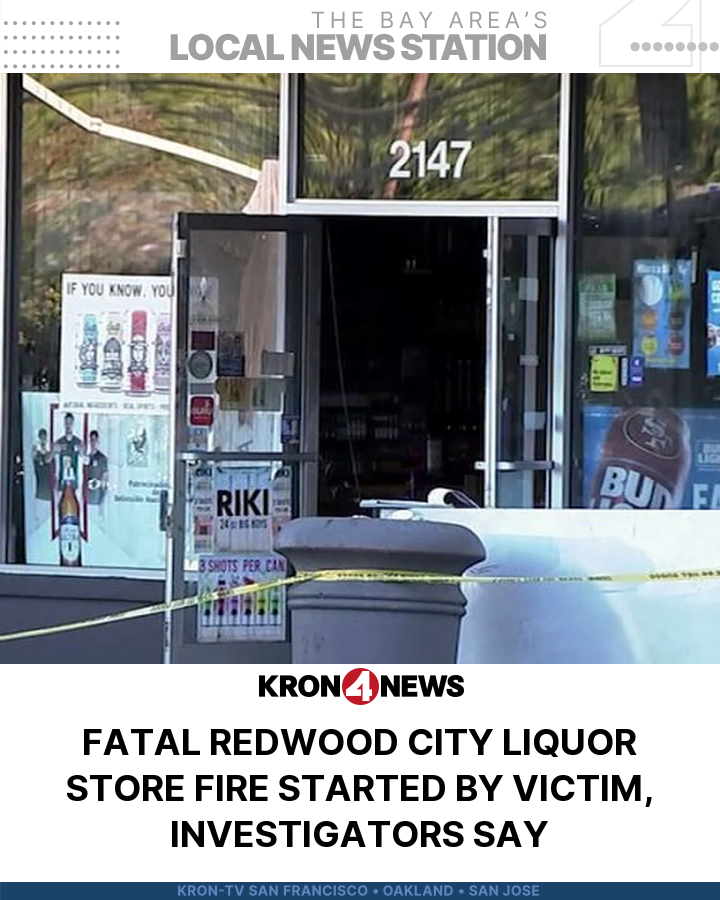 One of the two men who were found deceased in a large fire that gutted a Redwood City liquor store in 2025 is believed to have started the blaze, according to an investigative update
