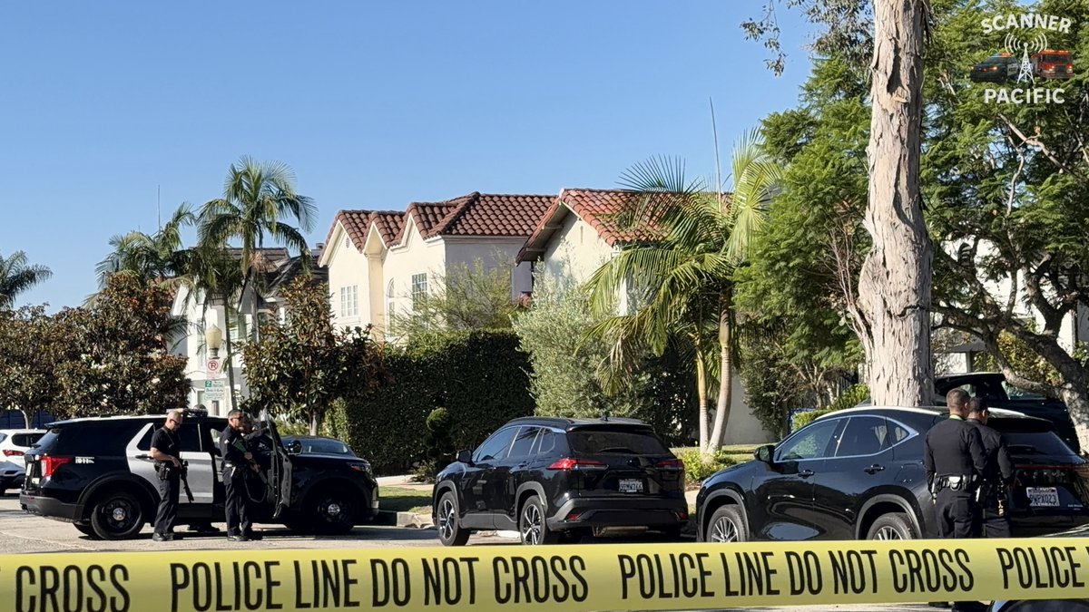 Beverly and Lucerne - Burglary Suspect Standoff