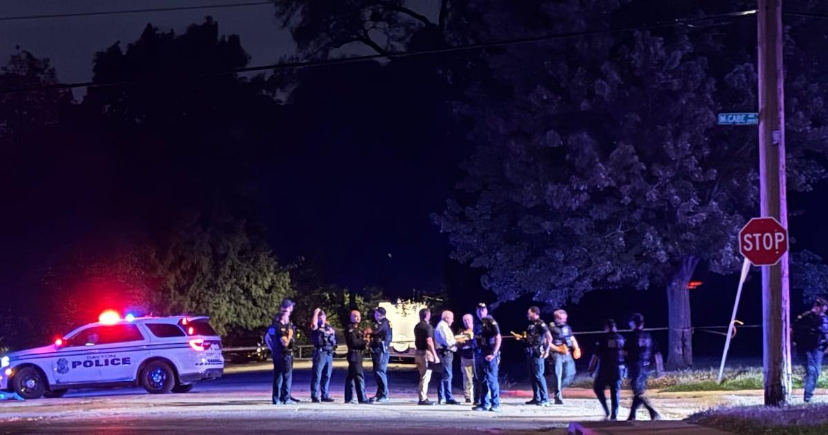Neighborhood blocked off after shooting in Dayton