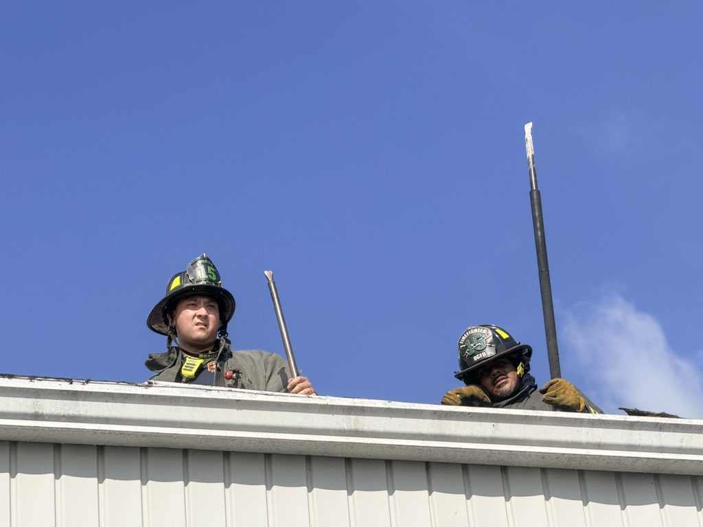 Box Alarm: 1200 Block of W Street NE Smoldering insulation between ceiling and roofline of a one story 75' x 100' DC Government office trailer. All smoldering material extinguished. No injuries to report
