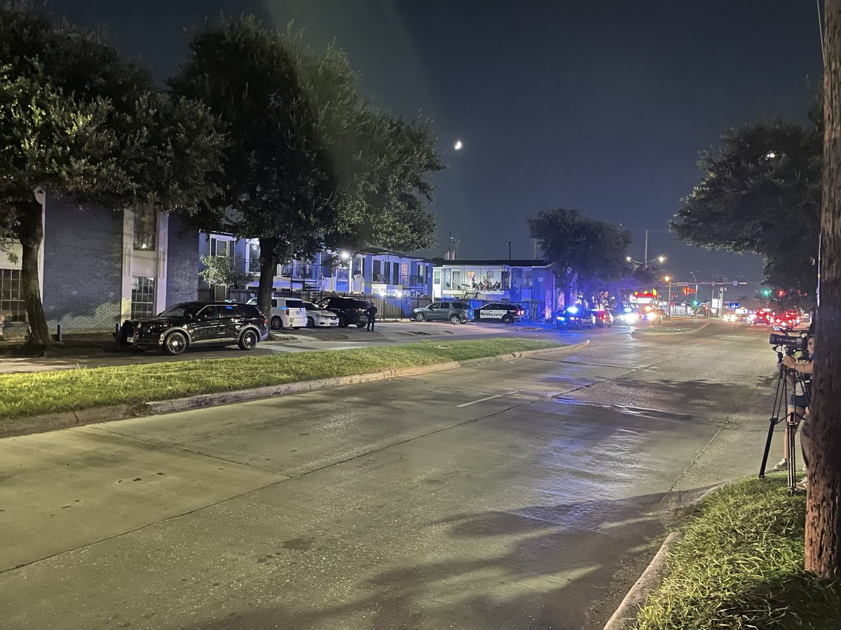 North officers have a suspect in custody's W. Cross Timbers at Fulton. Male suspect was holding his girlfriend against her will and had an open felony warrant