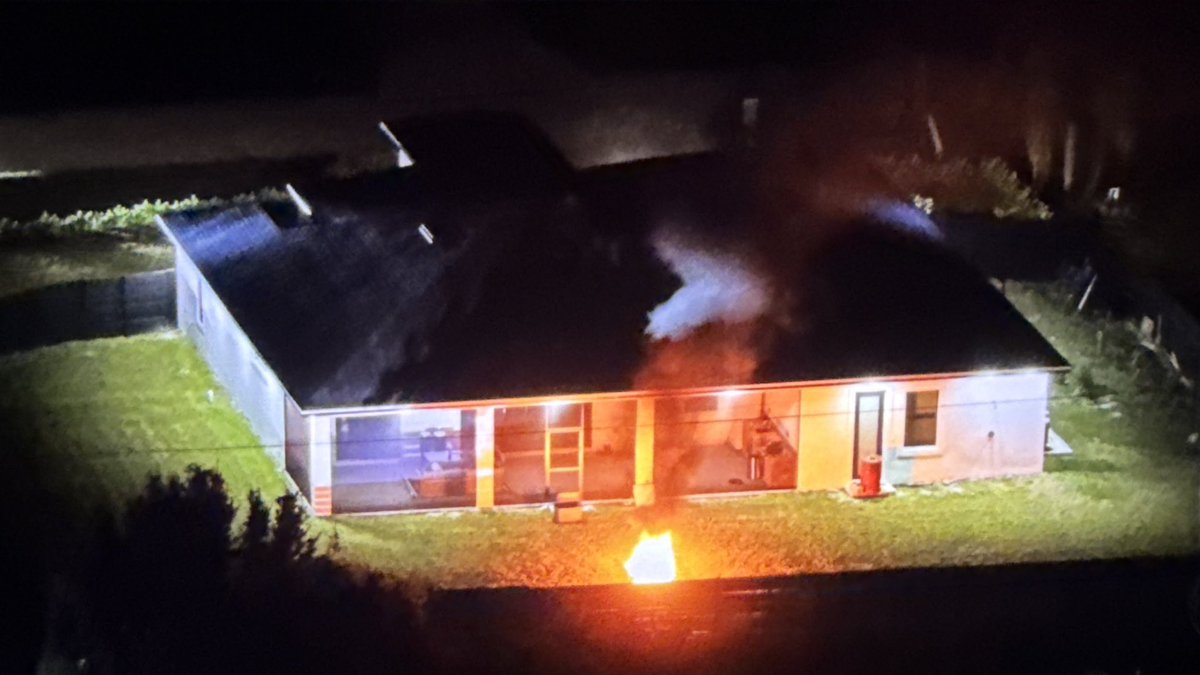 Barricaded suspect at 28005 Pasadena Drive in Punta Gorda, FL. Suspect has been taunting officers and burning objects on his backyard. SWAT are on scene.