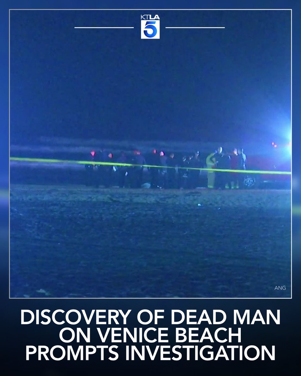 A man was found deceased on Venice Beach late Monday night, prompting a shooting death investigation