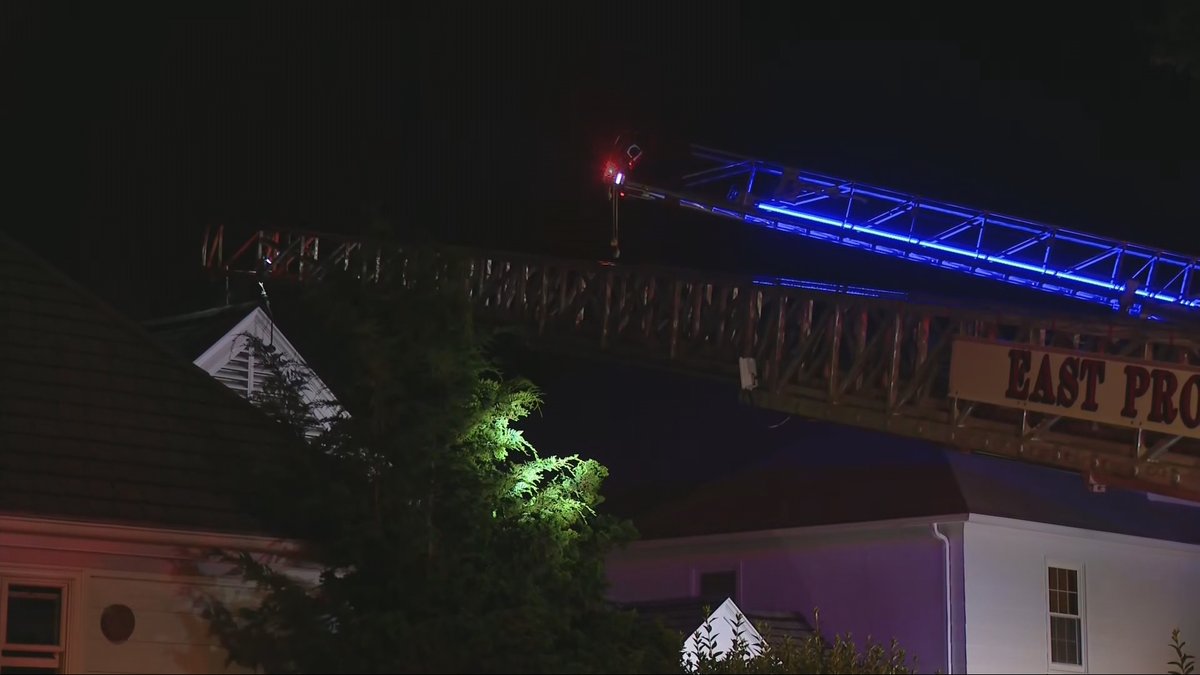 Fire crews responded to a small fire at a church in Barrington early Tuesday morning
