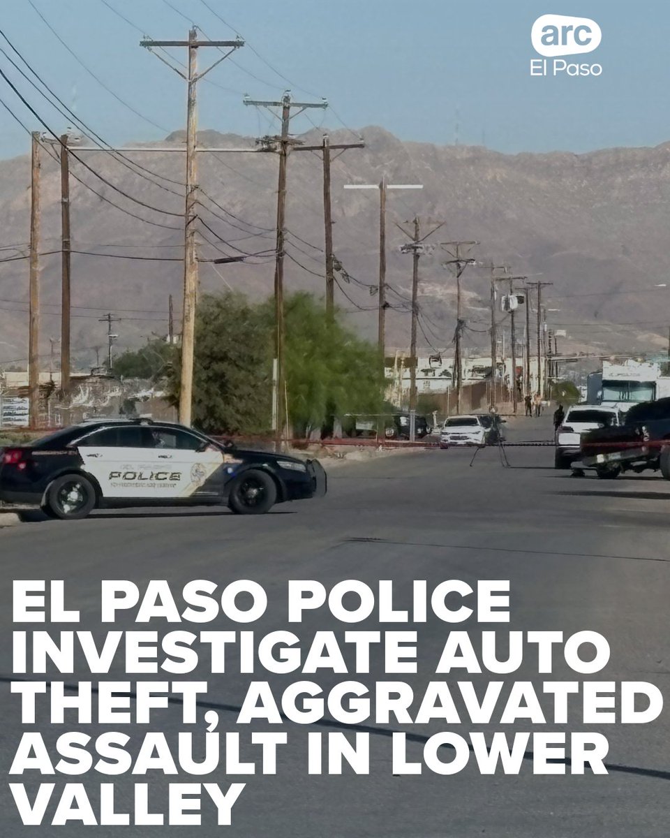 El Paso police are investigating an auto theft and aggravated assault in the Lower Valley