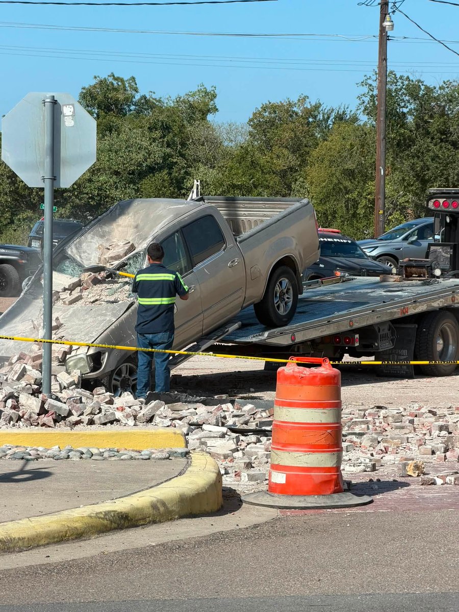 No injuries have been reported after a building in Calvert collapsed this morning