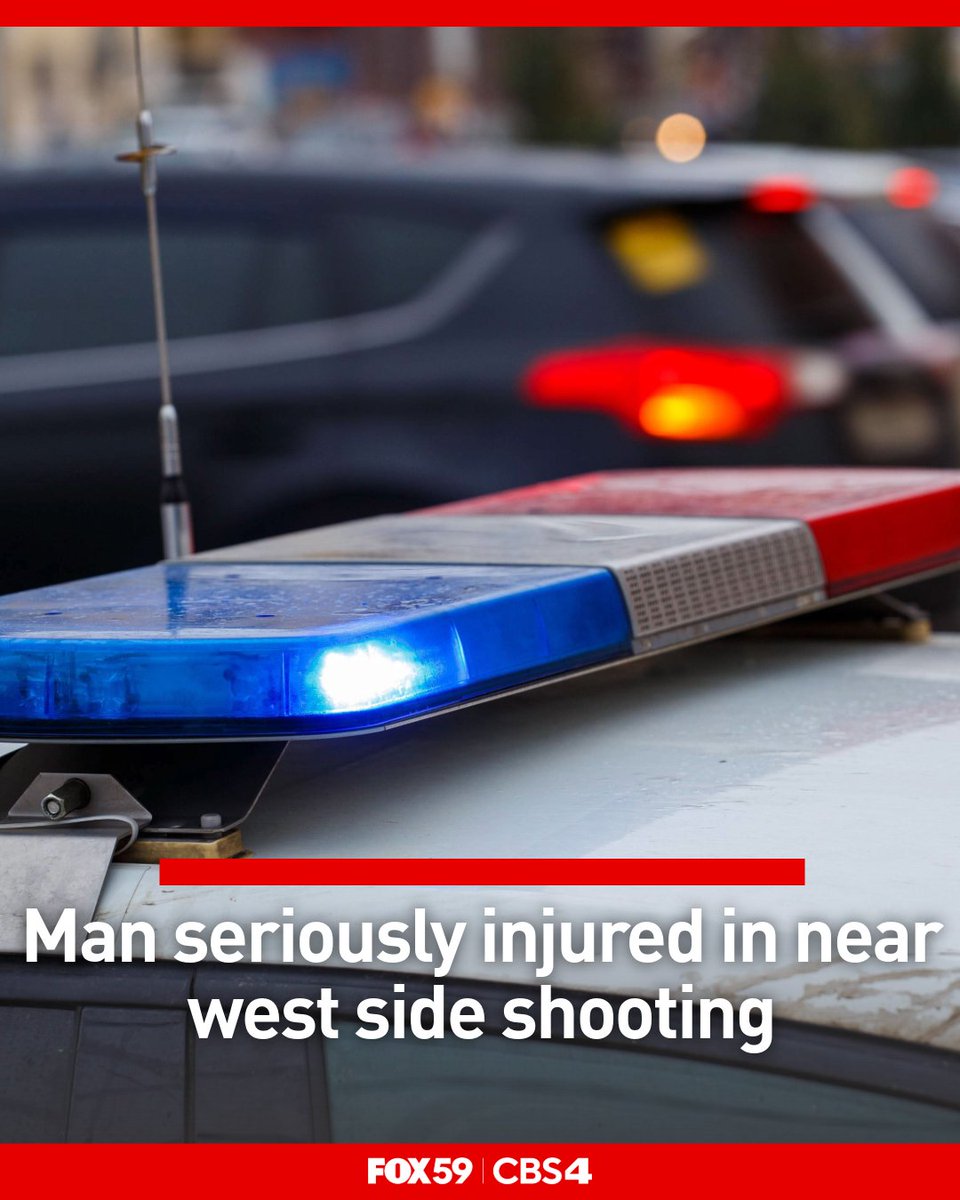 An investigation is underway after a man was seriously injured in a shooting on Indy's near west side Friday night