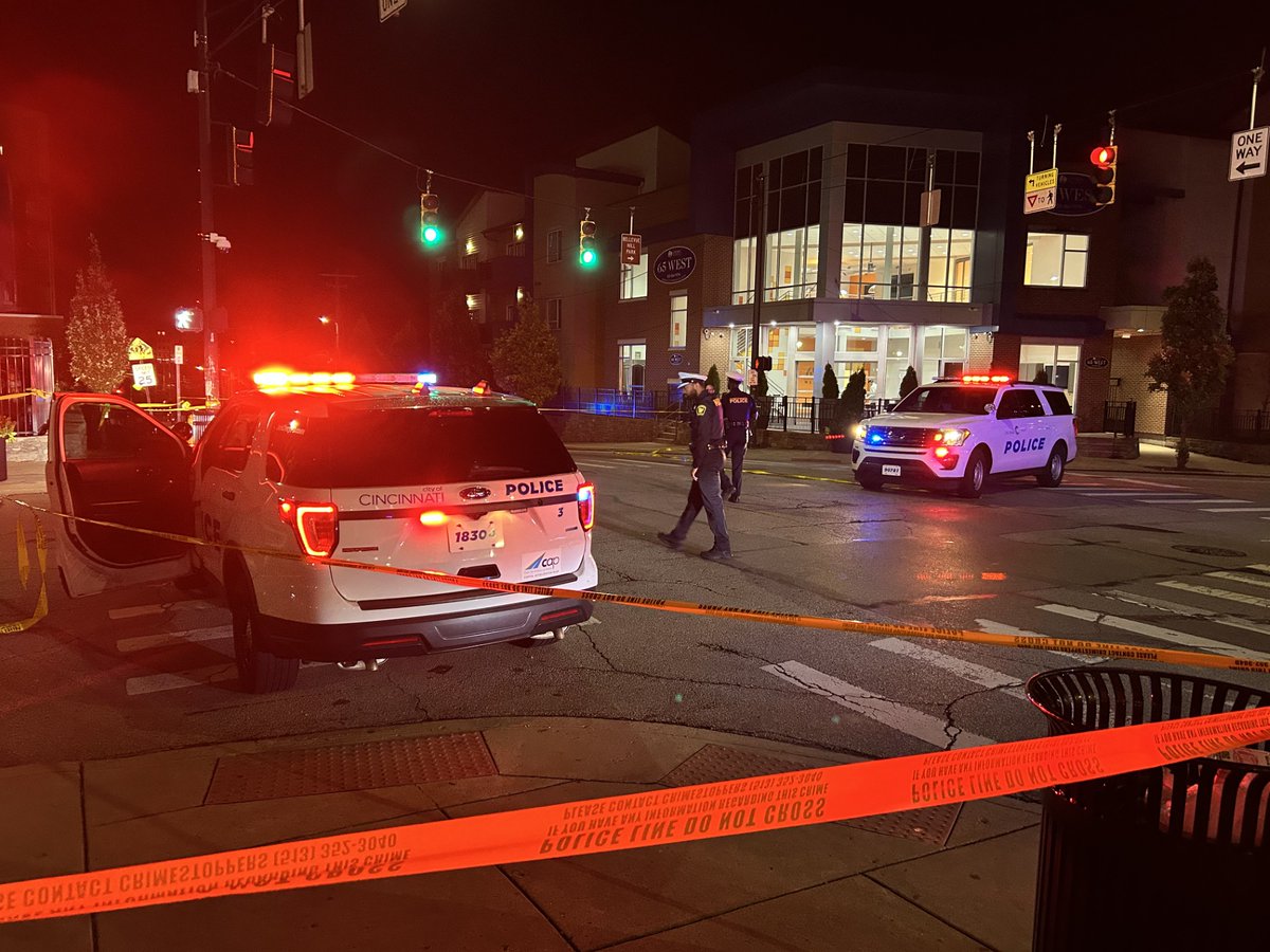 A man was allegedly shot near a fast food restaurant just off of the University of Cincinnati's campus