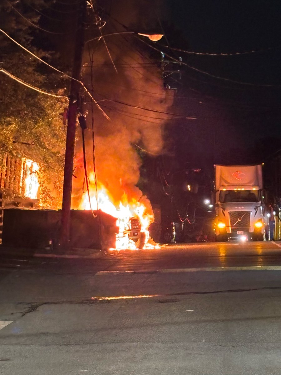 First responders are asking the community to steer clear of an alley in Alexandria due to a fire behind Foxchase, between N. Jordan St. and Duke St