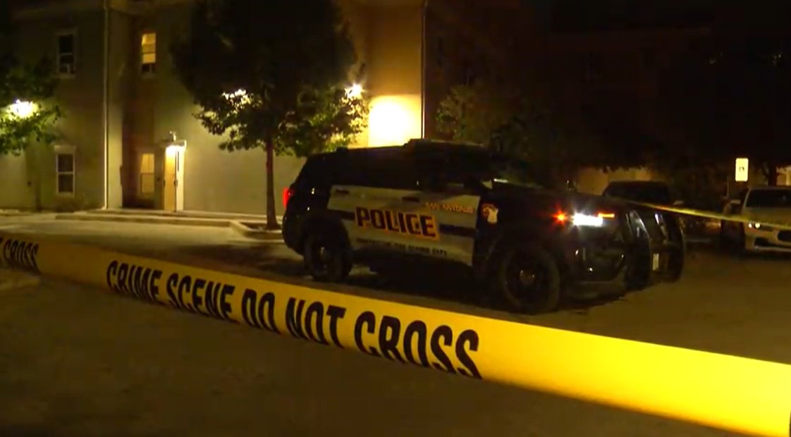 A man was hospitalized after police said an older man stabbed him at an East Side apartment complex early Thursday morning
