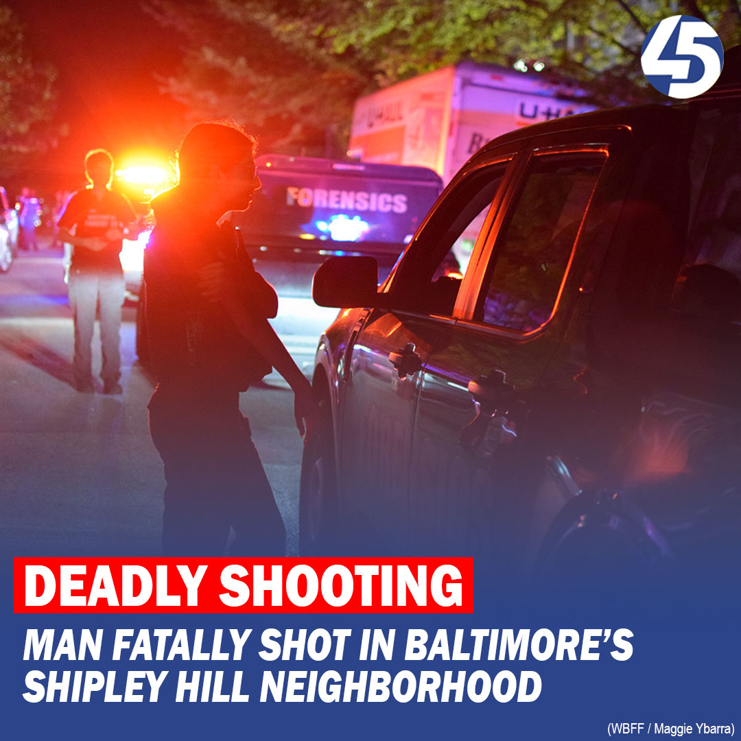 Homicide detectives are investigating a shooting that left one man dead in Baltimore's Shipley Hill neighborhood on Saturday morning