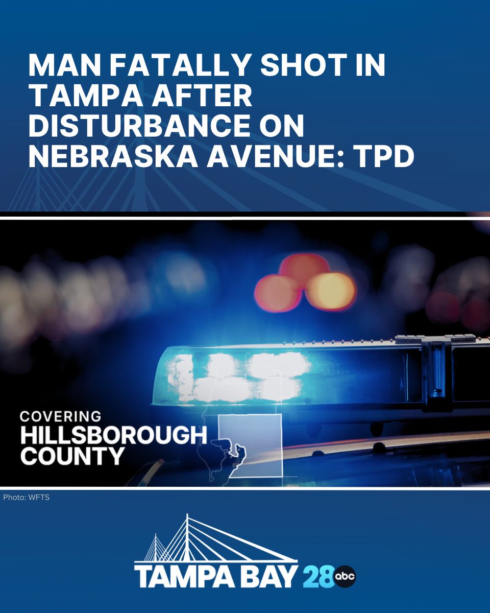 Officers responded late Saturday night to the 7100 block of North Nebraska Avenue and found an adult man suffering from a gunshot wound, TPD said
