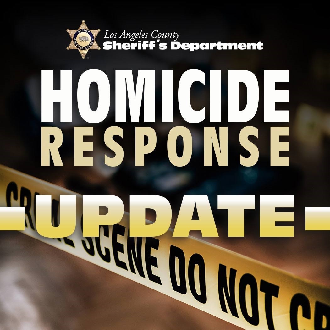 UPD LASD Homicide Bureau Responded to a Death Investigation, 210th St. E and East Ave E Lancaster