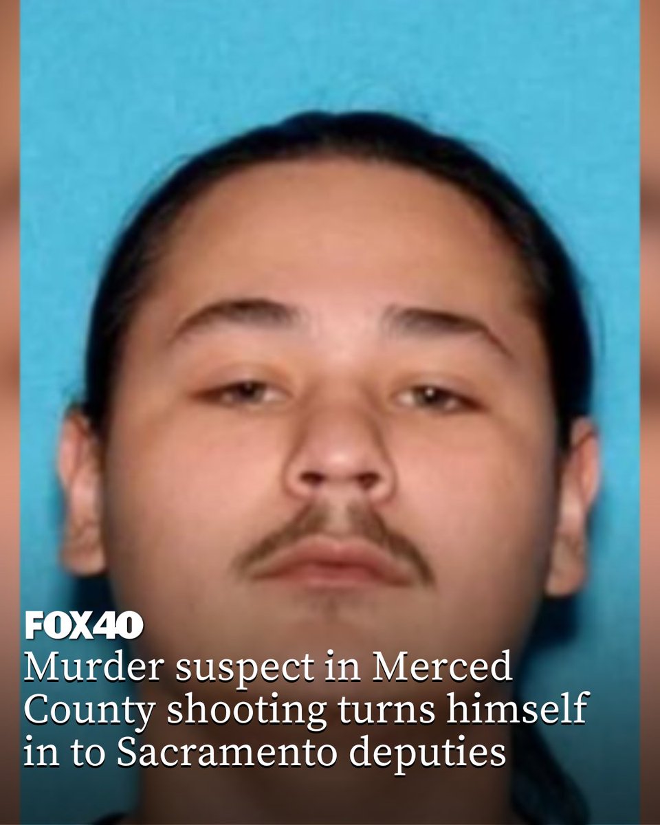 A Sacramento man accused of shooting and killing a security guard in Merced County has turned himself in to the Sacramento County Sheriff's Office on Wednesday