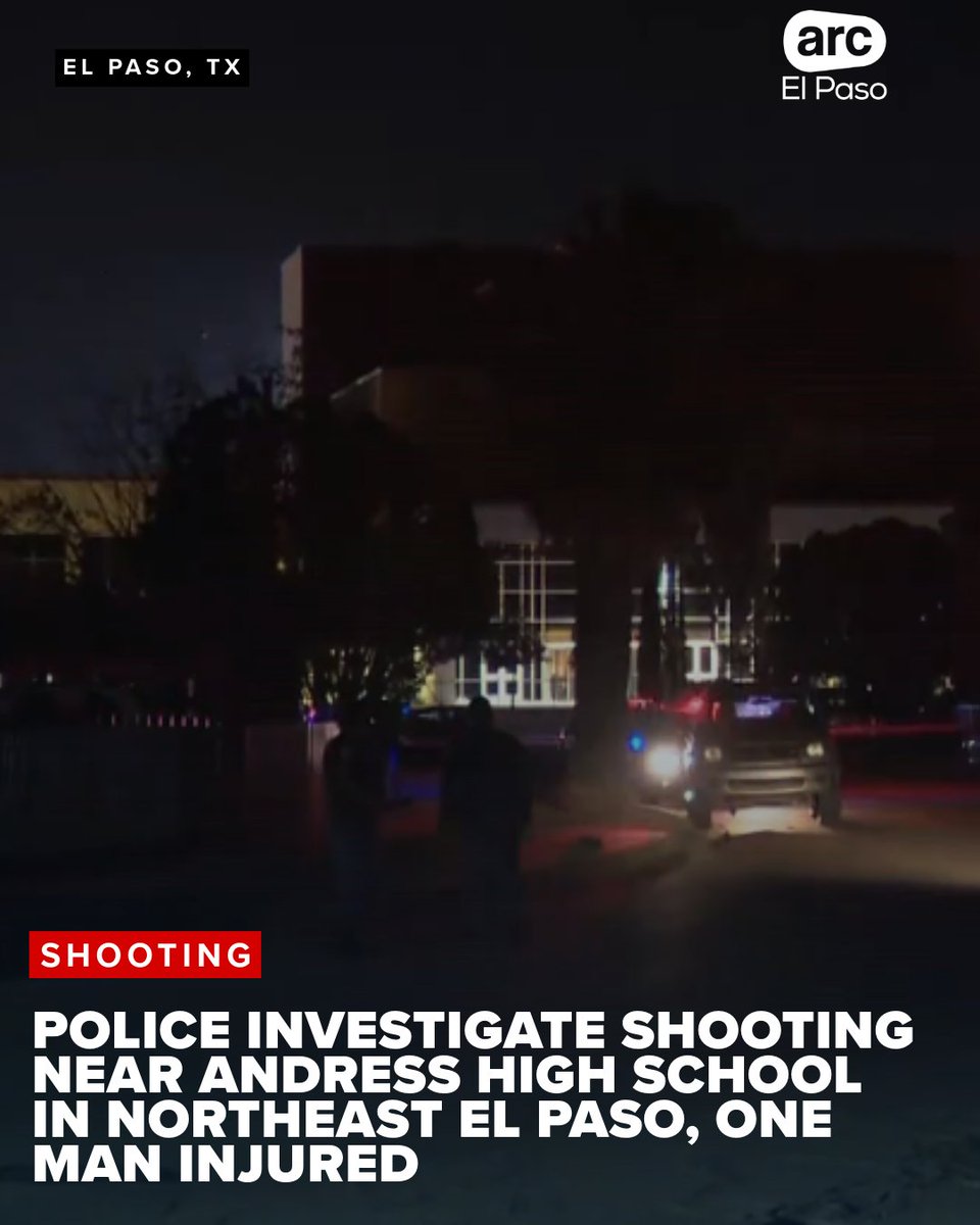 Police are investigating a shooting Wednesday night in Northeast El Paso near Andres High School after officers were called to the area. One man was injured and transported to a local hospital