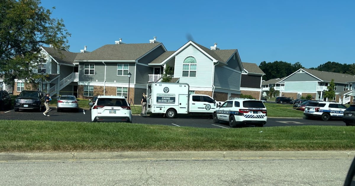 Police, Ohio BCI on scene of homicide investigation at Miami Twp. apartment complex