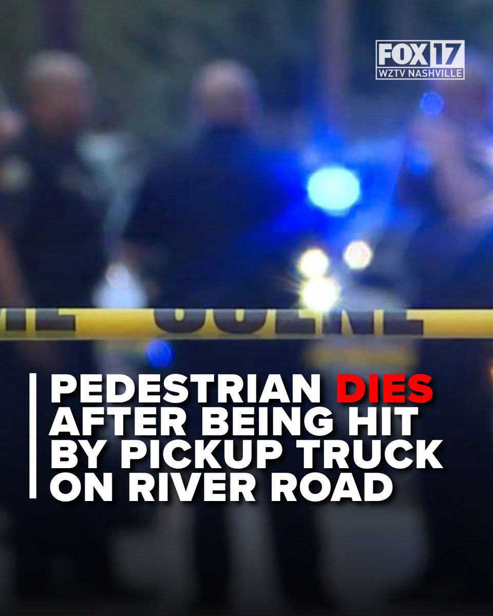Authorities are working to identify a man who died after a pickup truck hit him early Saturday morning in the 5700 block of River Road