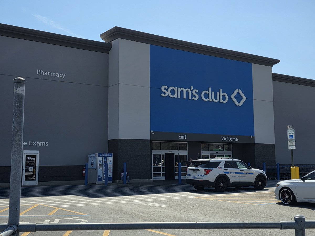 A bullet from gunfire on Antioch Pike just after 4 a.m. went thru a side metal wall of Sam's Club & fatally wounded a 55-year-old man who was working in the chip aisle in the middle of the store. Homicide Unit investigation active
