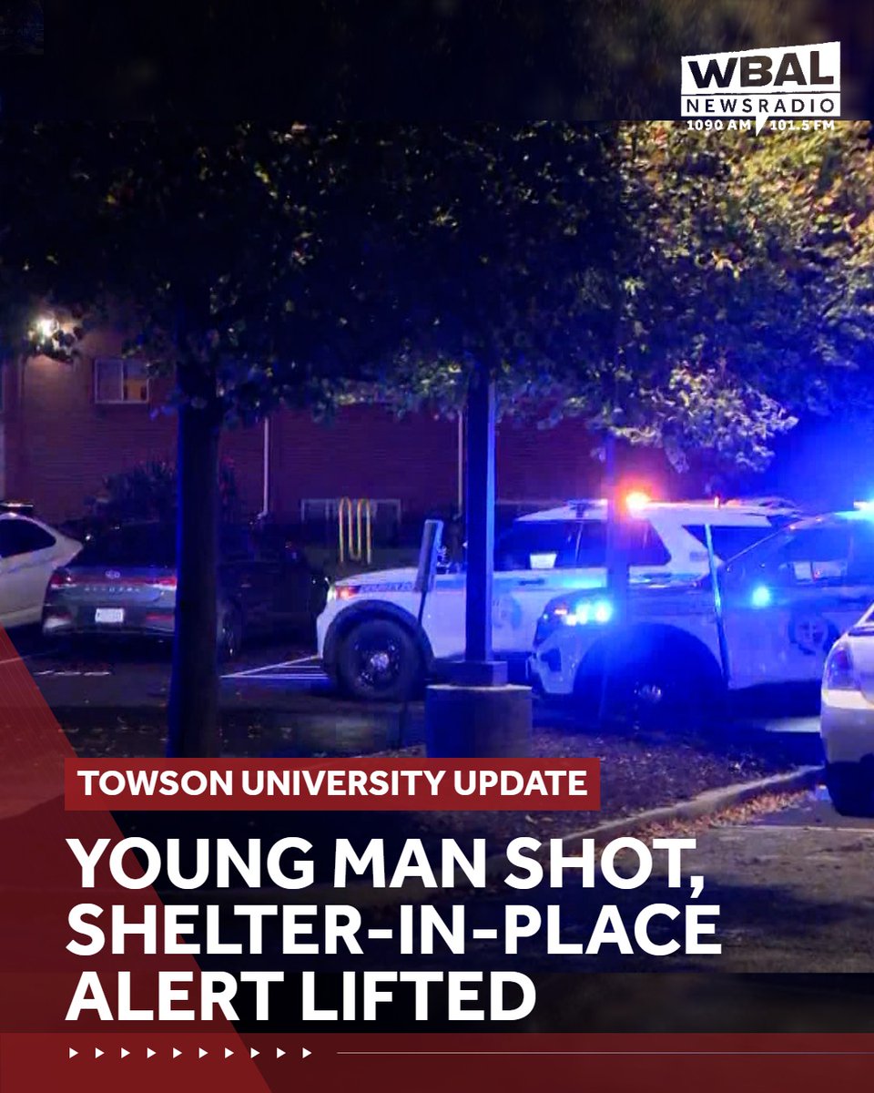 Baltimore County police are investigating a shooting that left an 18-year-old man injured Sunday evening and the Towson University campus on alert. More in the bio