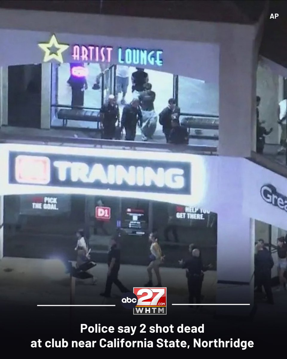 Two people were shot dead at a club near the campus of California State University-Northridge late Friday night, authorities confirmed