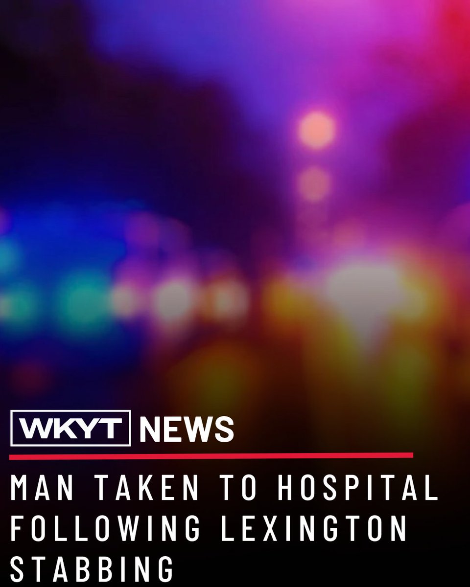 Police are investigating after a man was reportedly stabbed in Lexington