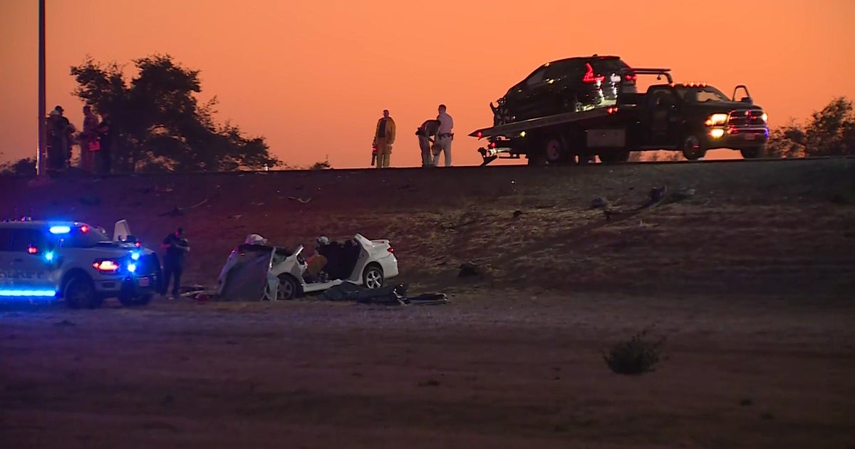 Two people were killed and two others were injured Tuesday evening in a head-on crash on Highway 99 in Sutter County, officials said