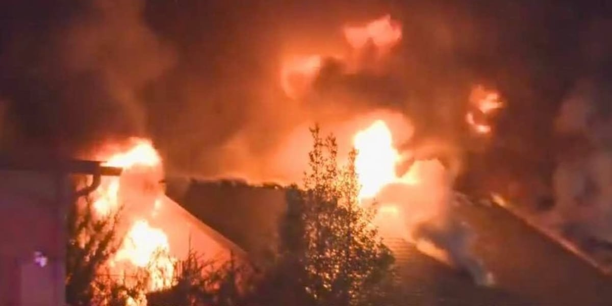 Firefighter killed, 2 others hurt fighting massive fire in North Carolina