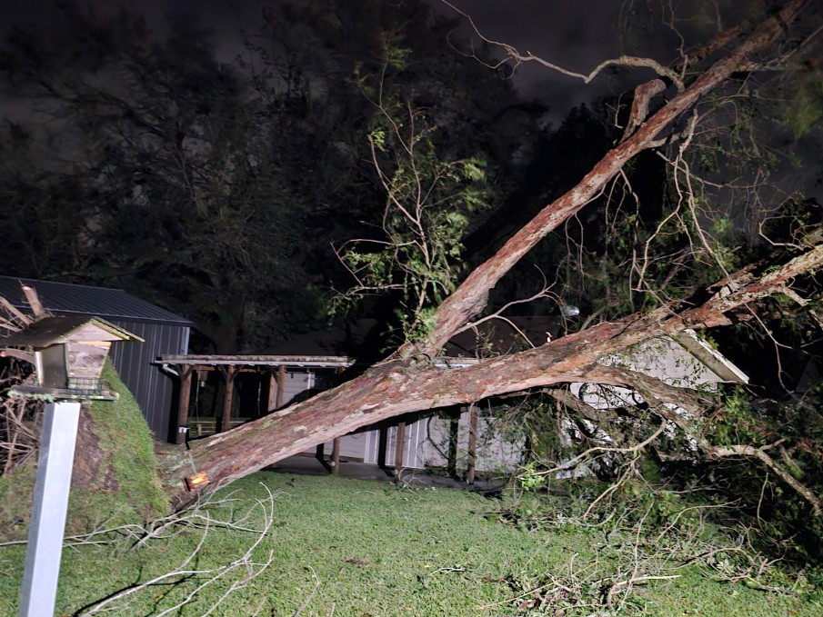 Hurricane Isaias has left storm damage across Northwest Florida and Southwest Alabama.