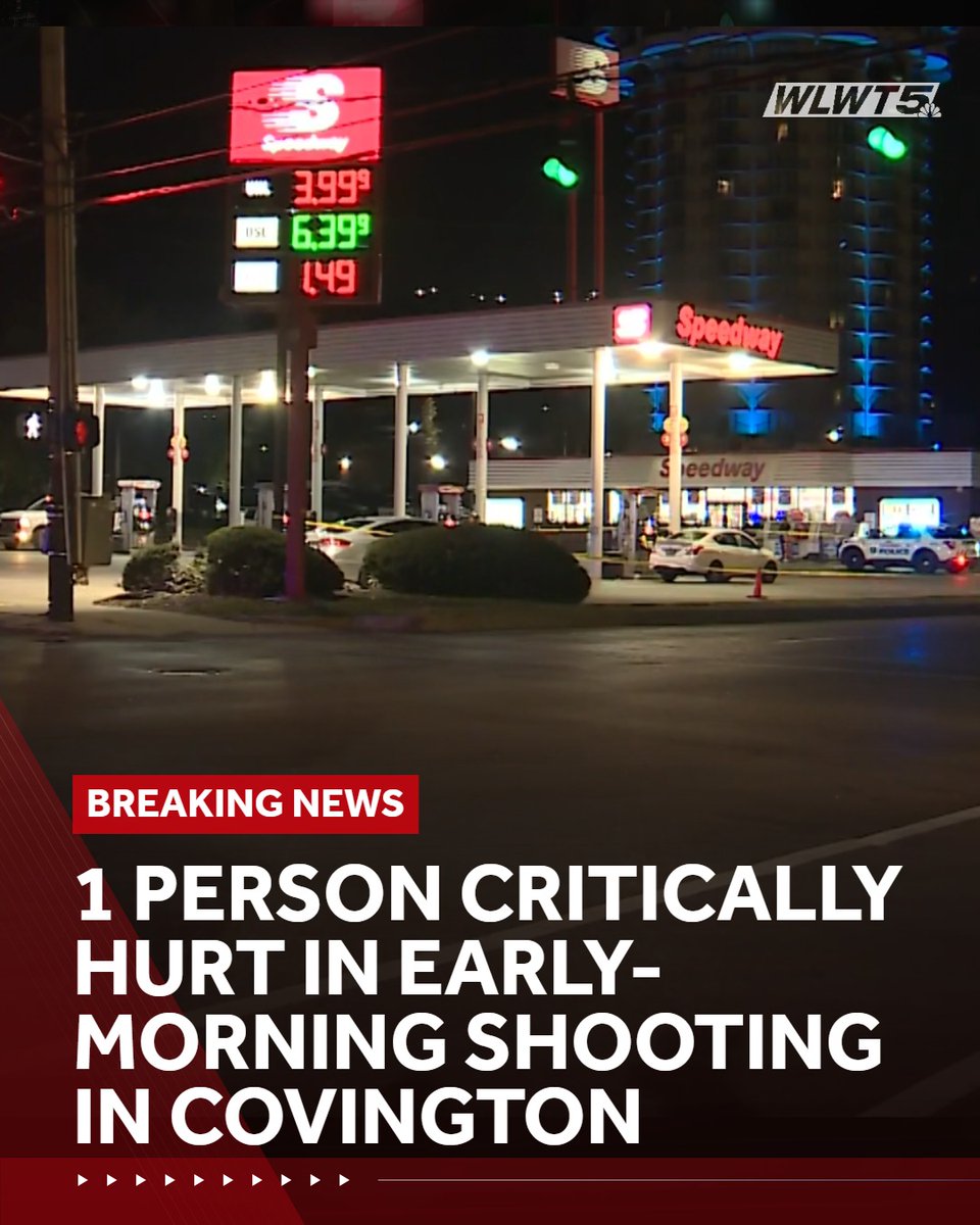 Police say that one person has been hospitalized after a shooting occurred early Saturday morning at a gas station in Covington.